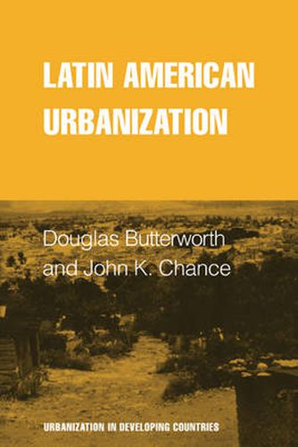 Cover image for Latin American Urbanization