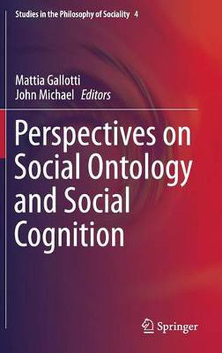 Cover image for Perspectives on Social Ontology and Social Cognition