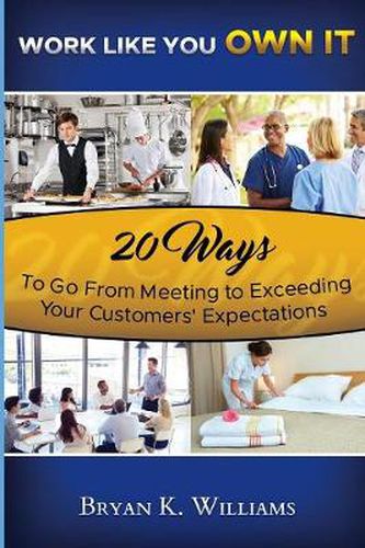 Cover image for WORK LIKE YOU OWN IT! 20 Ways to Go From Meeting to Exceeding Your Customers' Expectations