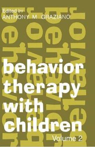 Behavior Therapy with Children