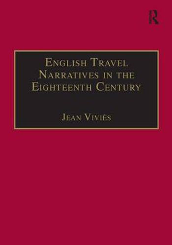 Cover image for English Travel Narratives in the Eighteenth Century: Exploring Genres