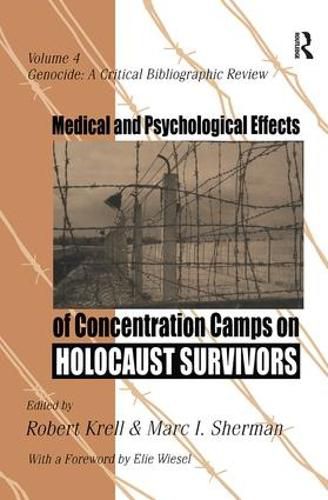 Cover image for Medical and Psychological Effects of Concentration Camps on Holocaust Survivors: Genocide: A Critical Bibliographic Review