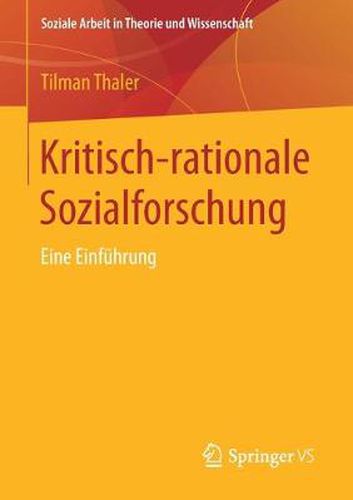 Cover image for Kritisch-rationale Sozialforschung: Eine Einfuhrung