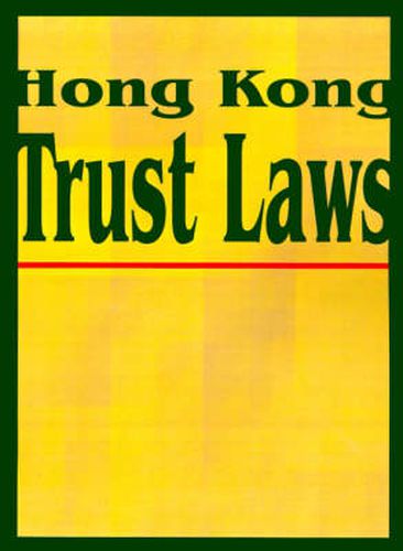 Cover image for Hong Kong Trust Laws