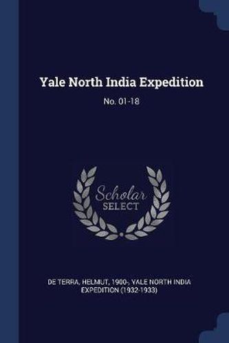 Cover image for Yale North India Expedition: No. 01-18