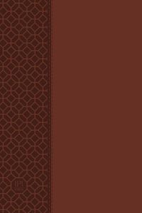 Cover image for The Passion Translation New Testament with Psalms Proverbs and Song of Songs (2020 Edn) Large Print Brown Faux Leather