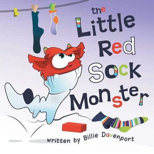 Cover image for The Little Red Sock Monster