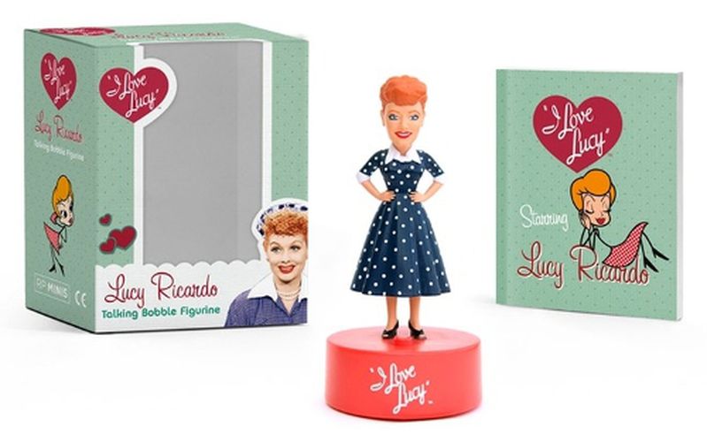 Cover image for I Love Lucy: Lucy Ricardo Talking Bobble Figurine