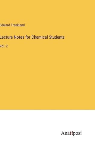 Lecture Notes for Chemical Students