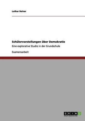 Cover image for Schulervorstellungen Uber Demokratie
