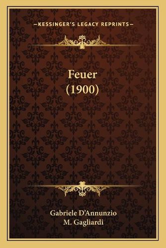 Cover image for Feuer (1900)