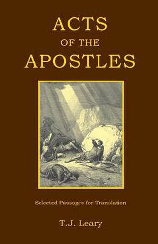 Cover image for Acts of the Apostles: Passages for Translation