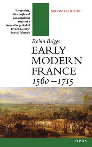 Cover image for Early Modern France 1560-1715