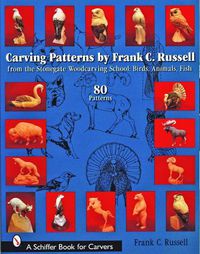 Cover image for Carving Patterns: From the Stonegate Woodcarving School - Birds, Animals, Fish