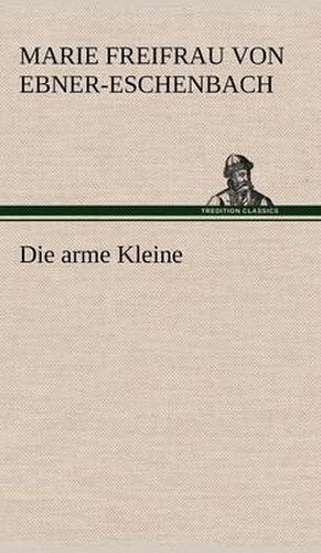 Cover image for Die Arme Kleine