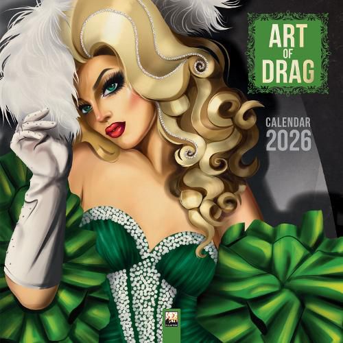 Cover image for Art of Drag Wall Calendar 2026 (Art Calendar)