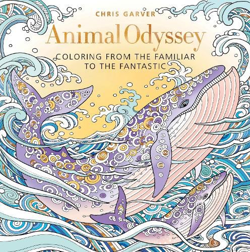 Cover image for Animal Odyssey: Coloring from the Familiar to the Fantastic