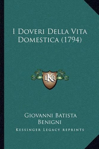 Cover image for I Doveri Della Vita Domestica (1794)