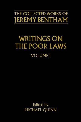 The Collected Works of Jeremy Bentham: Writings on the Poor Laws