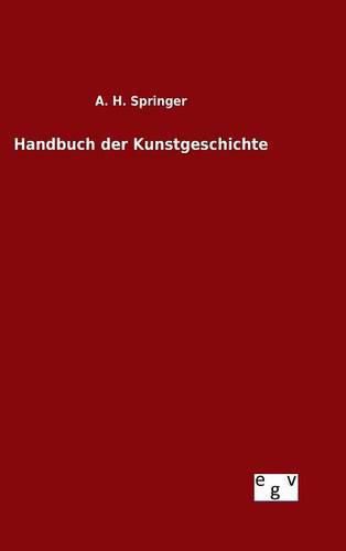 Cover image for Handbuch der Kunstgeschichte