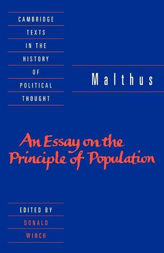 Cover image for Malthus: 'An Essay on the Principle of Population