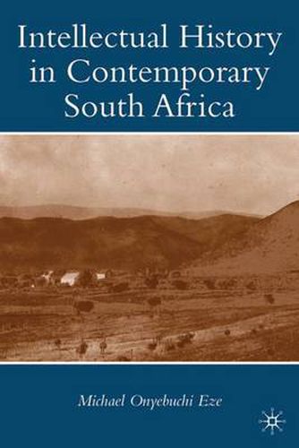 Cover image for Intellectual History in Contemporary South Africa