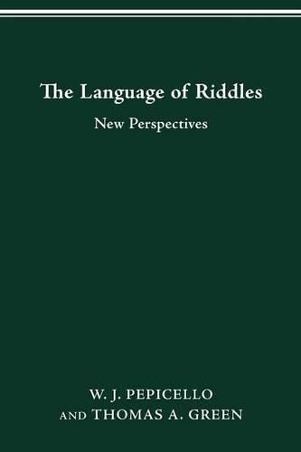 Cover image for The Language of Riddles: New Perspectives