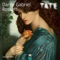 Cover image for Tate: Dante Gabriel Rossetti Wall Calendar 2024 (Art Calendar)