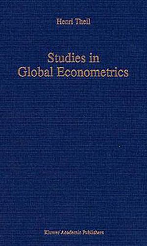 Studies in Global Econometrics