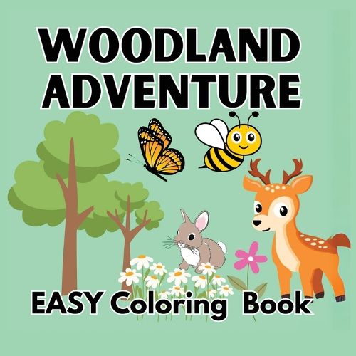 Cover image for Woodland Escape Coloring Book