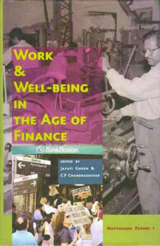 Cover image for Work & Well-Being in the Age of Finance