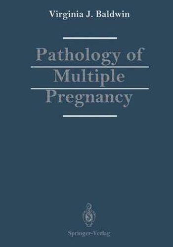 Cover image for Pathology of Multiple Pregnancy