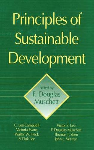 Cover image for Principles of Sustainable Development