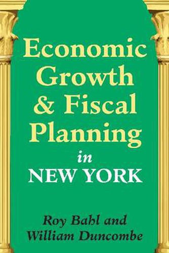 Cover image for Economic Growth and Fiscal Planning in New York