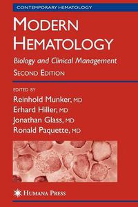 Cover image for Modern Hematology: Biology and Clinical Management