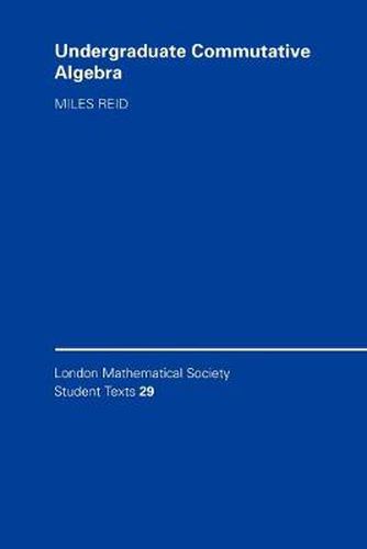 Cover image for Undergraduate Commutative Algebra