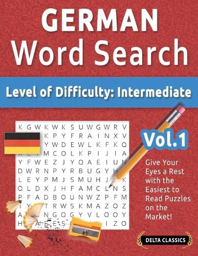 Cover image for German Word Search - Level of Difficulty