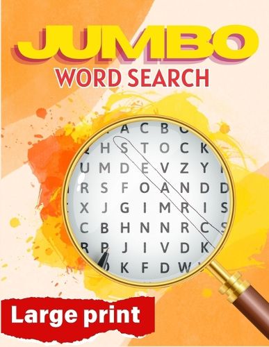 Jumbo Word Search Large Print