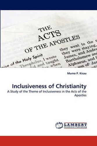 Cover image for Inclusiveness of Christianity