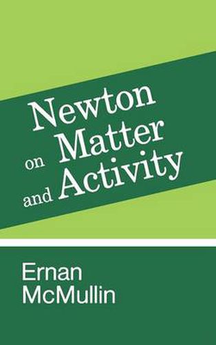 Cover image for Newton on Matter and Activity