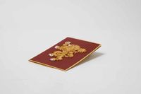 Cover image for Game of Thrones: House Lannister Quilled Card