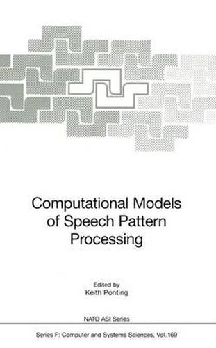 Cover image for Computational Models of Speech Pattern Processing