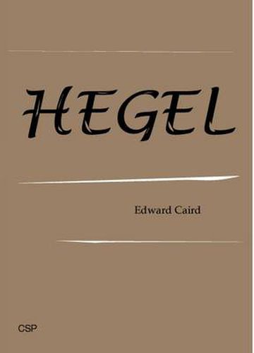 Cover image for Hegel