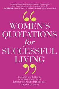 Cover image for Women's Quotations for Successful Living