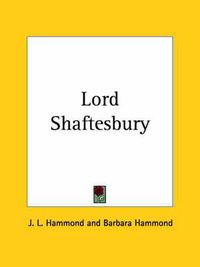 Cover image for Lord Shaftesbury (1923)