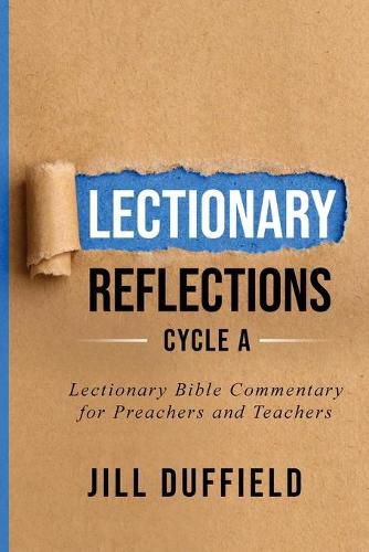 Cover image for Lectionary Reflections Cycle A: Lectionary Bible Commentary for Preachers and Teachers