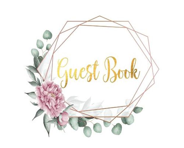 Cover image for Landscape Wedding Guest book (Hardback cover)