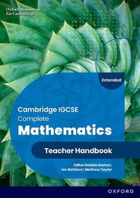 Cover image for Cambridge IGCSE Complete Mathematics Extended: Teacher Handbook Sixth Edition