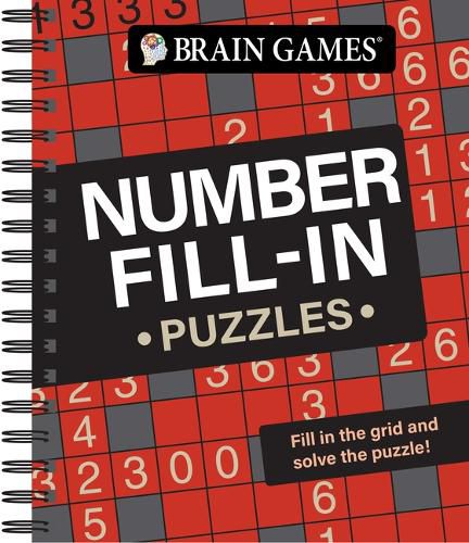 Cover image for Brain Games - Number Fill-In Puzzles