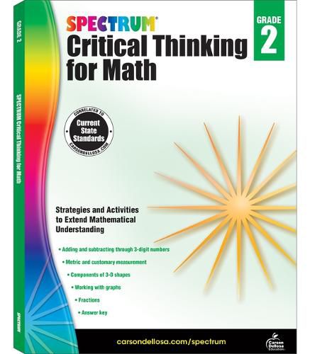 Cover image for Spectrum Critical Thinking for Math, Grade 2